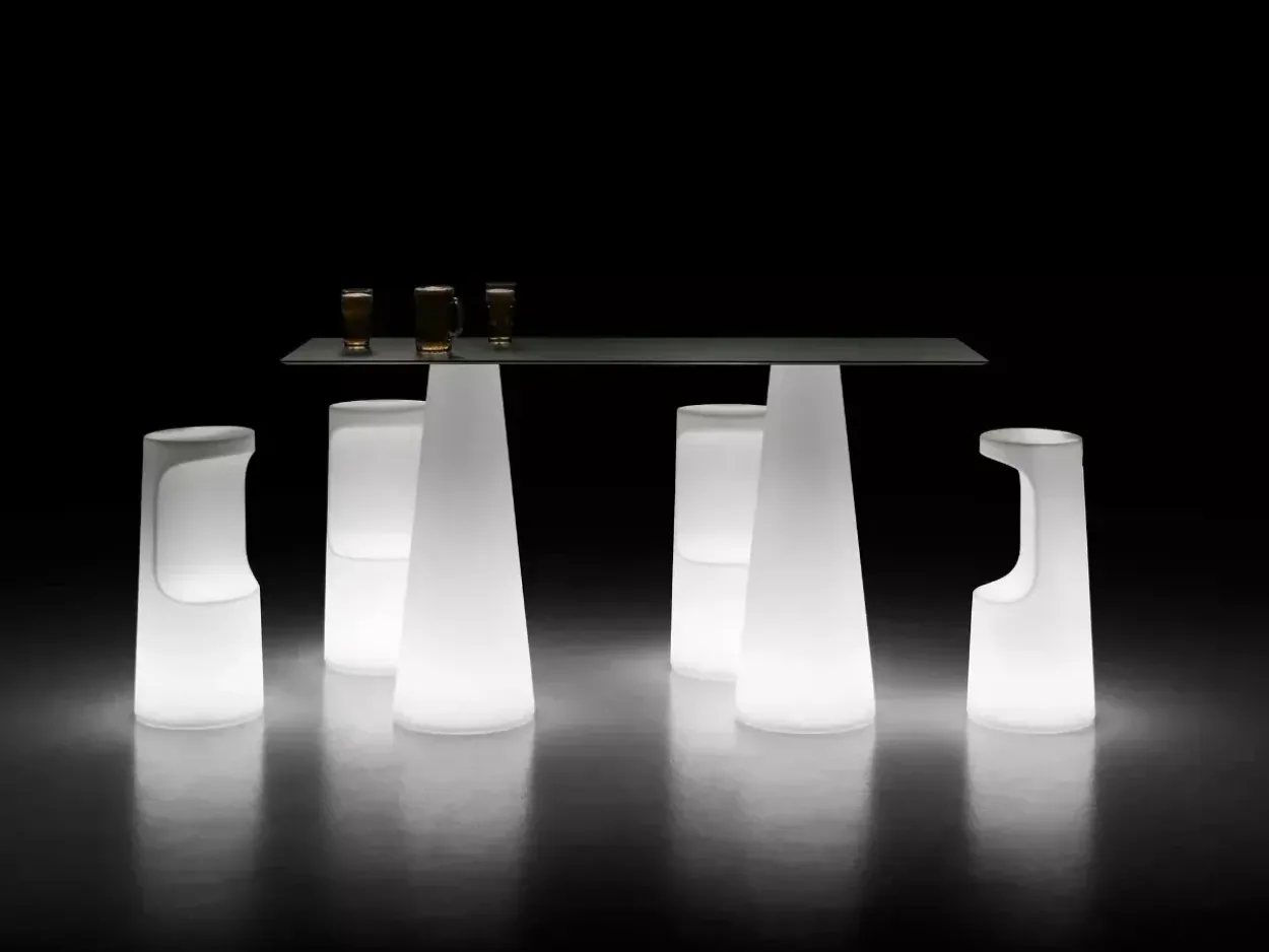 Sgabello Fura Light con Kit Luce