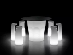 Sgabello Fura Light con Kit Luce