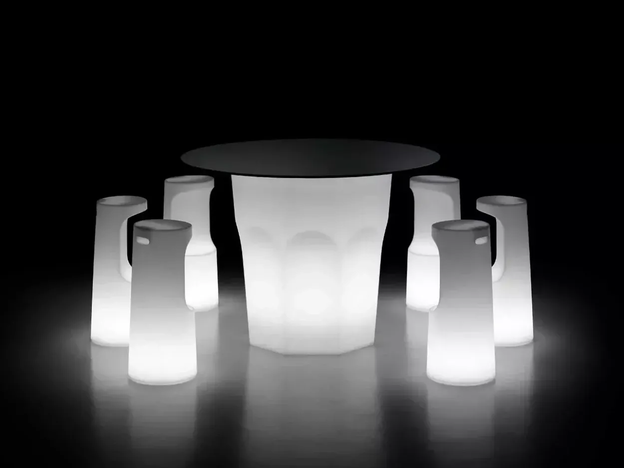 Sgabello Fura Light con Kit Luce