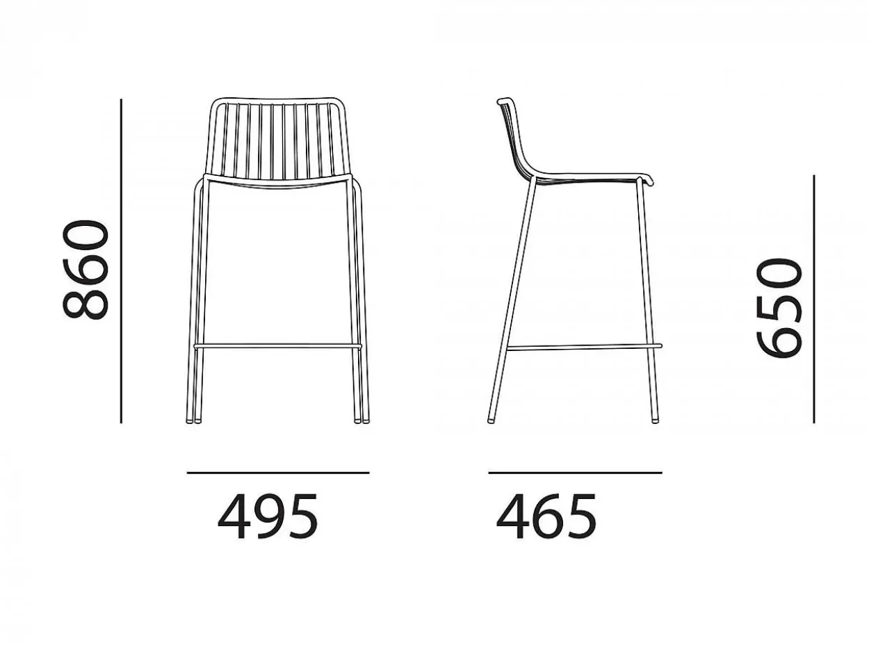 Sgabello Nolita 3657