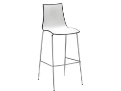 Sgabello Zebra Bicolore 80
