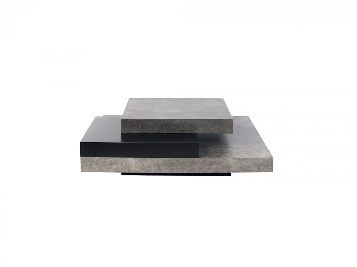 Tavolino caffè Slate quadrato 90