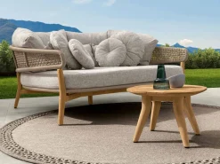 Tavolino da Caffè Moon/Teak 45x45