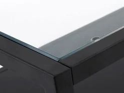 Tavolino Gringo 110x60 metallo e vetro