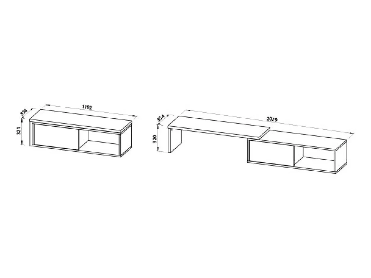 Tavolino TV Move