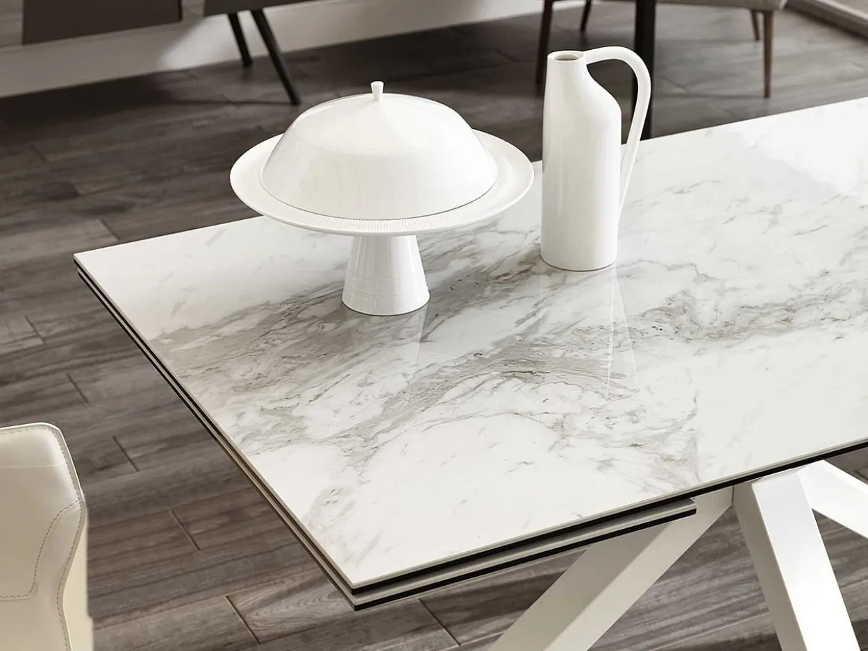 Tavolo allungabile Ceramica 1 160/240 marmo