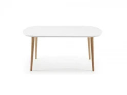 Tavolo allungabile Osvaldo 160/260 Legno Naturale, MDF Laccato
