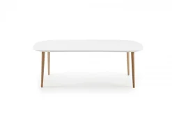 Tavolo allungabile Osvaldo 160/260 Legno Naturale, MDF Laccato