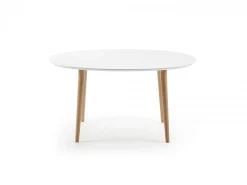 Tavolo allungabile Osvaldo 140/220 Legno Naturale, MDF Laccato