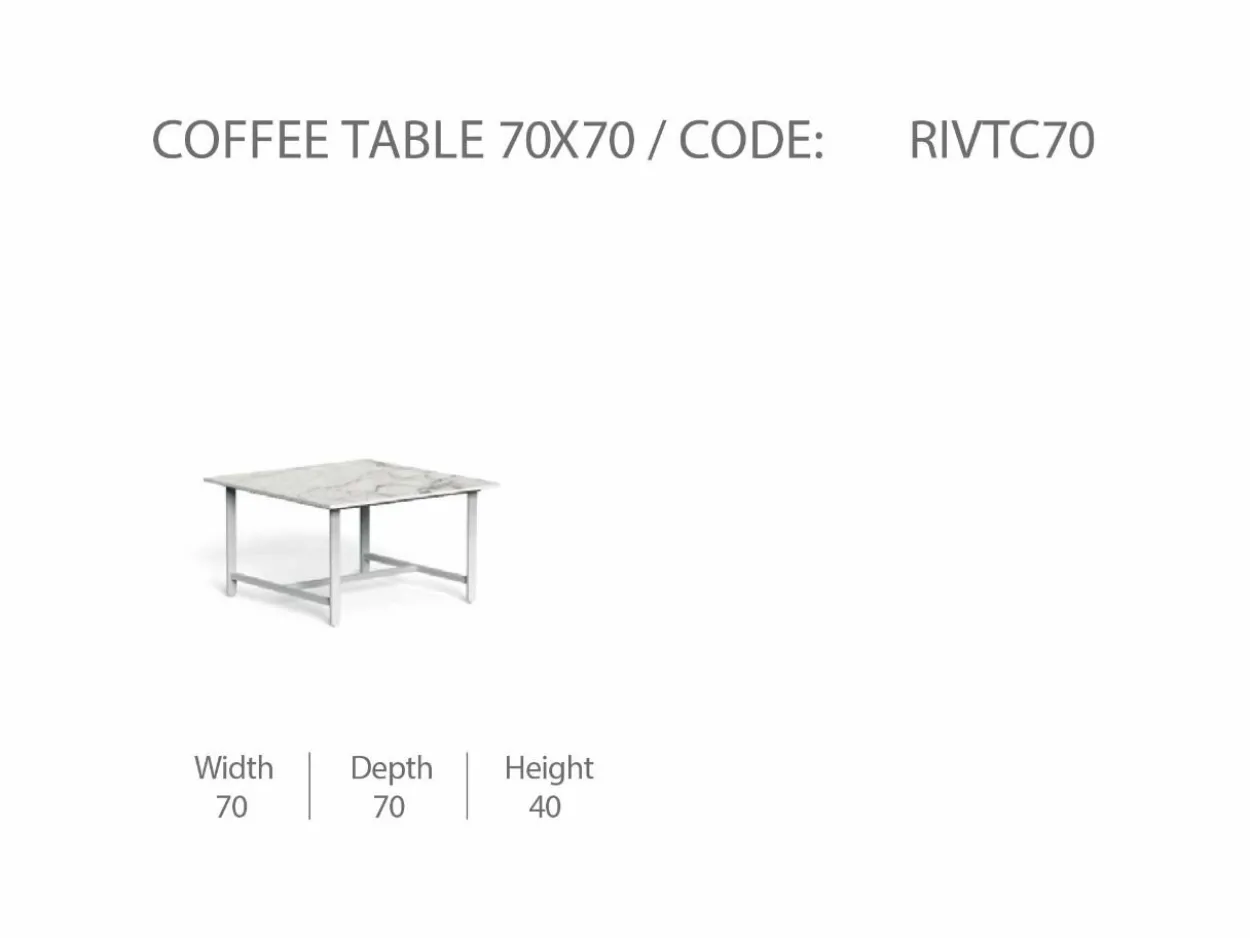 Tavolo da Caffè Riviera 70x70