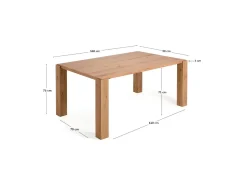 Tavolo Dama 160x90