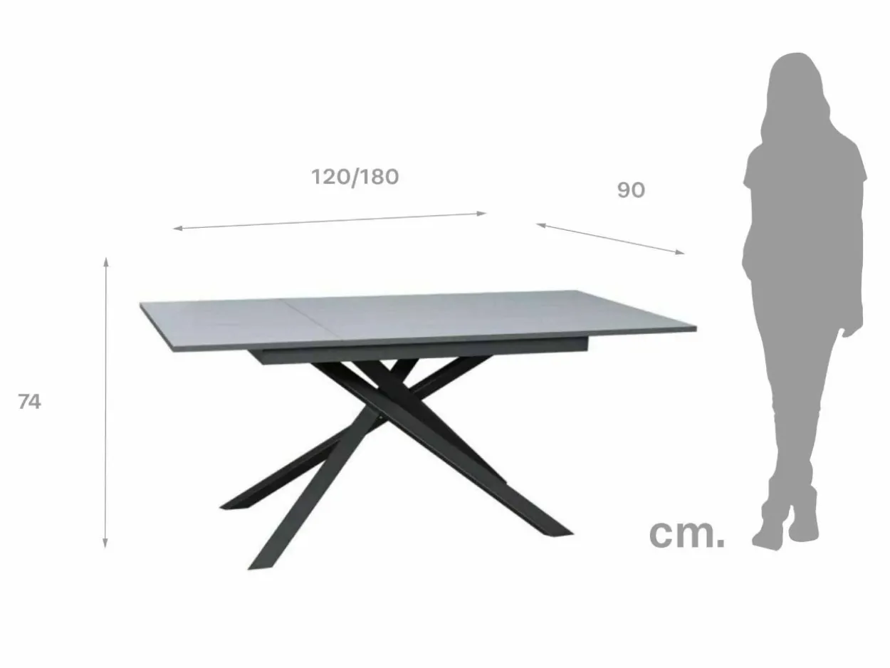 Tavolo Ganty 120x90