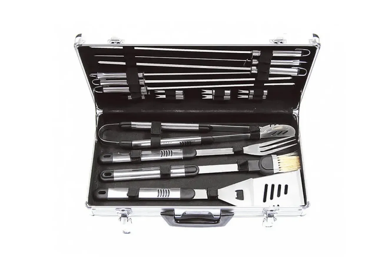 Valigetta con accessori per barbecue 2